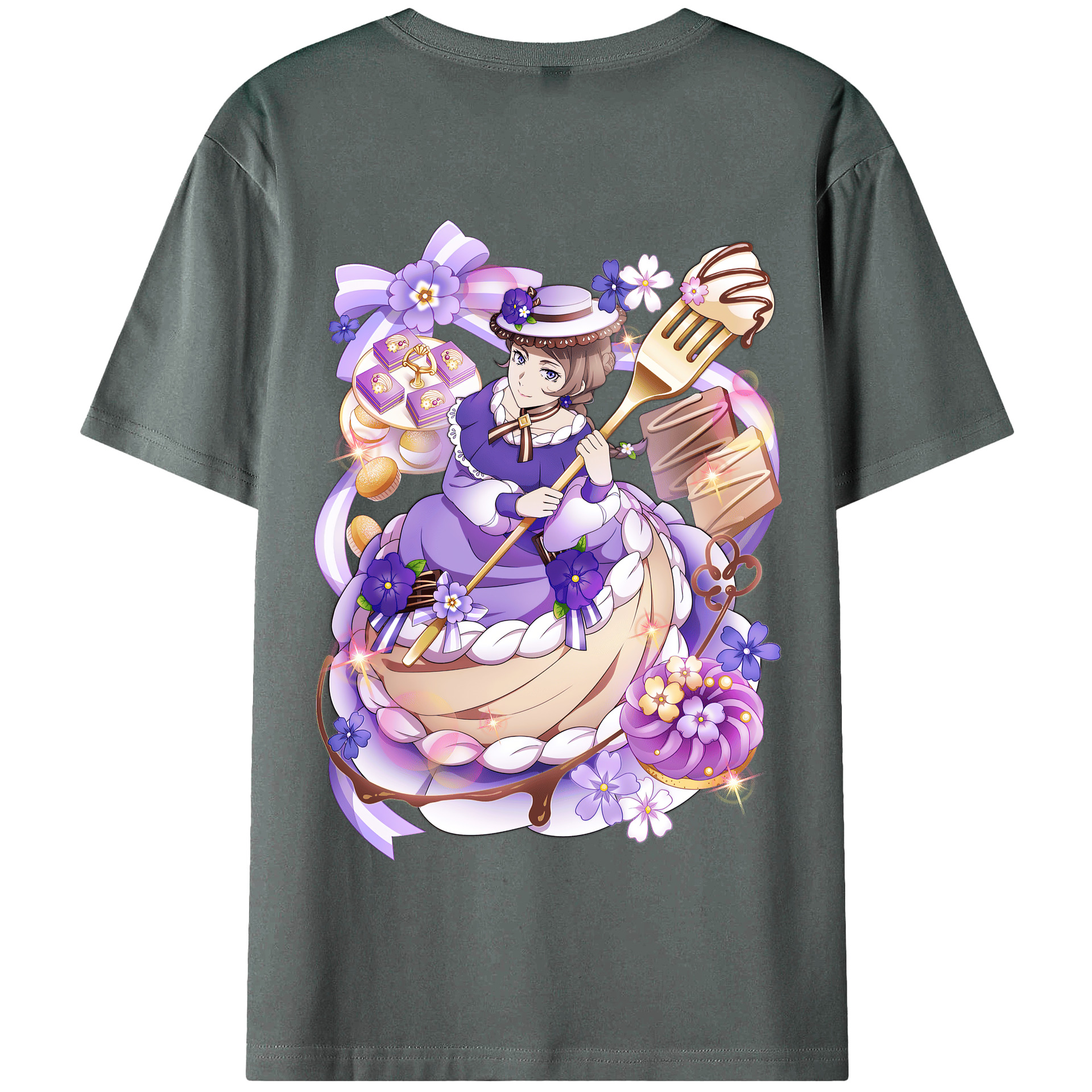 （画像用） 文豪ストレイドッグス Bungo Stray Dogs 綿100％半袖Tシャツ（背面プリント）